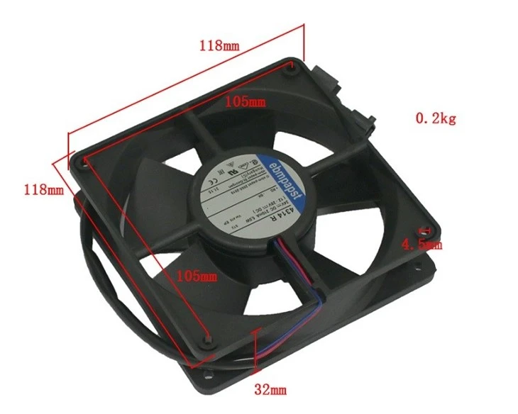 Forklift Parts 0009761423 Cooling Fan, Hydraulic Motor For Linde. E30S factory
