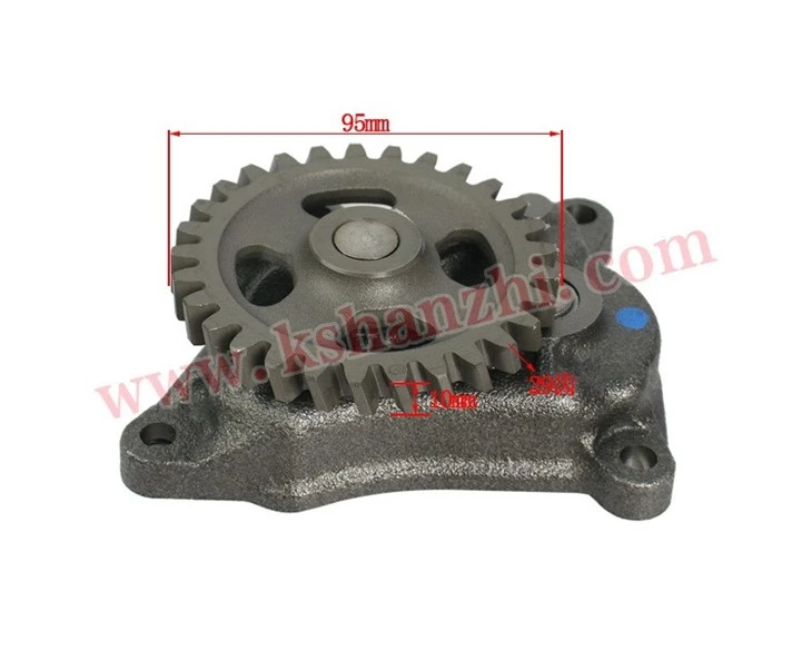 Forklift Spare Parts Engine 4HK1 Oil Pump With OEM: 1-13100313-1 suppliers