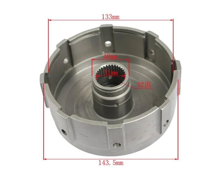 Rhannau Trosglwyddo Fforch godi 32406-23331-71 Clutch Drum Forward Awtomatig Ar gyfer 7-8FD20 ~ 30