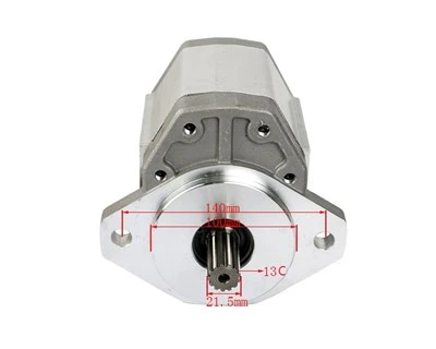 Hanzhi CBQ-F550-AF@13L Pwmp Hydrolig 13 Dannedd Ar gyfer 4D35/hc CPC40
