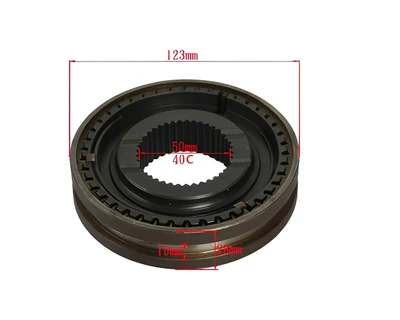 Rhannau sbâr fforch godi 12493-40200 canolbwynt, Synchronizer Llewys 40 Dannedd, Premiwm 100%