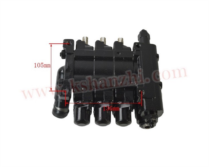 Hydraulic Control Valve 3 Valves, MSV04-3124-53F-01