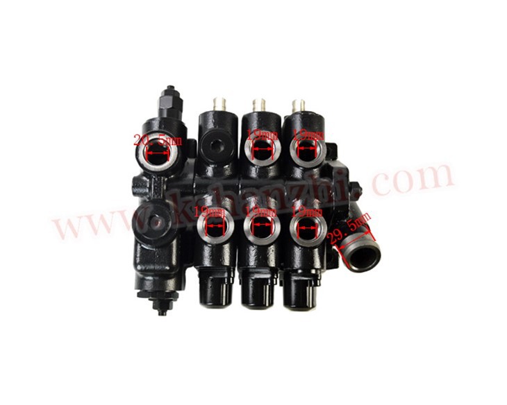 Hydraulic Control Valve 3 Valves, MSV04-3124-53F-01